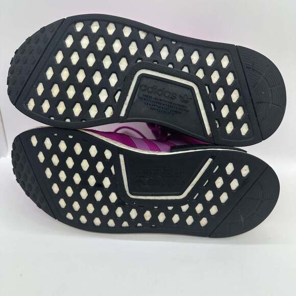 Adidas NMD R1 Vivid Pink BD8027 Women's Shoes - Picture 3 of 16
